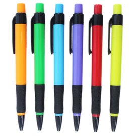 自動原子筆 P115-1 廣告筆(空白無印刷)/一件500支入(定10) 彩管小胖筆 贈品筆