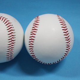 硬式縫線棒球 紅線棒球 標準PU縫線棒球/一個入(定70) 九宮格用棒球-偉