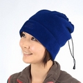 POLARTEC透氣保暖圍頸兩用帽(美國進口布料)-藍色