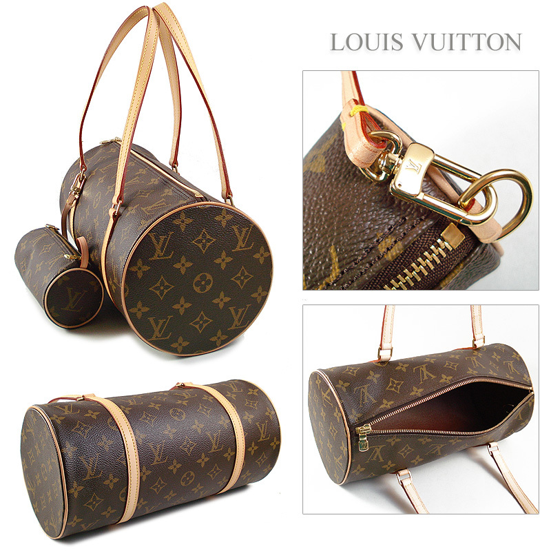 Louis Vuitton M51385 monogram經典花紋子母圓筒包- PChome 商店街