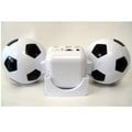 蘋果照型或足球照型可折疊隨身喇叭( iPod、MP3、CD Player均可使用)