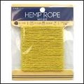 HR-12-3mm編織麻繩(琥珀黃)約4~4.3碼入