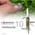 瑞士WENGER 叢林迷彩 十三用瑞士刀 HARDWOODS 10
