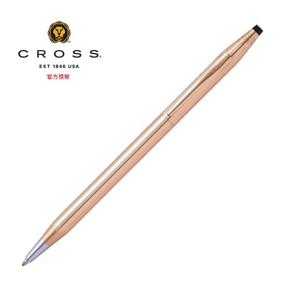 CROSS 經典世紀系列 14K包玫瑰金色 原子筆 1502