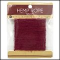 HR-21-3mm編織麻繩(胭脂紅)約4~4.3碼入