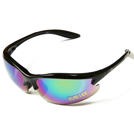 台灣精品 APEX 610 可配度數運動專用眼鏡《黑》自行車專用框