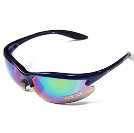 台灣精品 APEX610 可配度數型運動專用眼鏡《藍》-自行車專用框