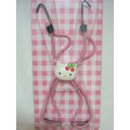 Hello Kitty(凱蒂貓) 腳踏車籃用繫物繩 日本製 4901610427323