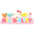 Hello Kitty(凱蒂貓) 立體繽紛吸鐵MEMO夾 4901610973783