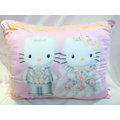 Hello Kitty(凱蒂貓) Kitty&amp;Daniel新婚抱枕 日本製 4901610218815