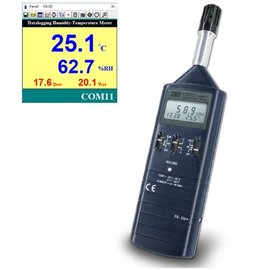 【米勒線上購物】溫溼度錶 TES-1361C 記憶式溫溼度計 可接電腦 RS-232 介面