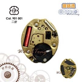 【鐘錶通】901.001瑞士ETA -原廠手錶機芯