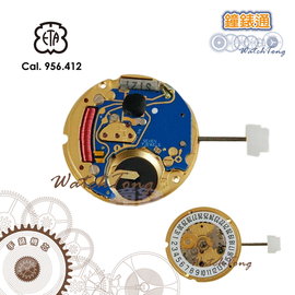 【鐘錶通】956.412瑞士ETA-原廠手錶機芯
