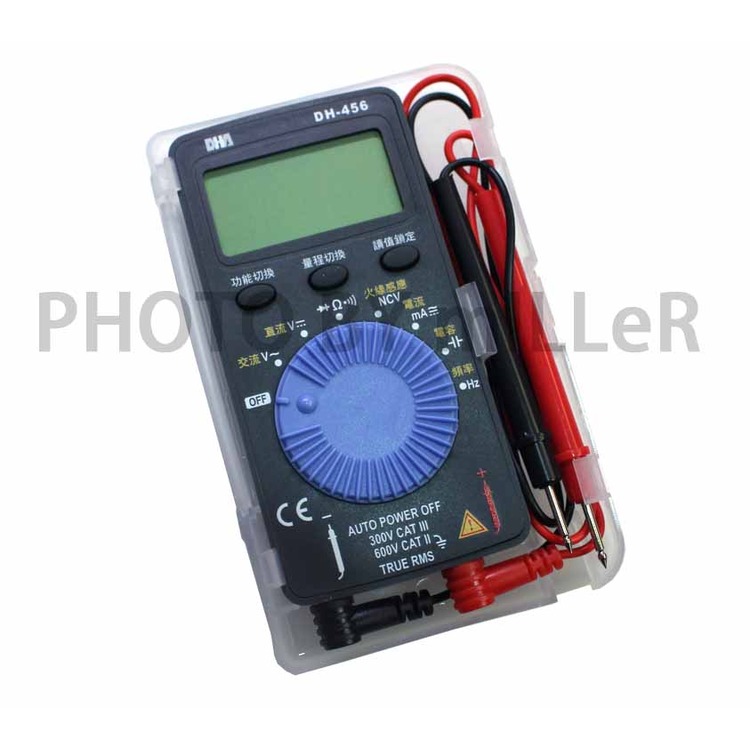 【米勒線上購物】DHA DH-456 名片型數位多功能電表