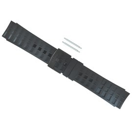 SUUNTO 公司貨 Elementum All Black Rubber Strap Kit 專用抗過敏橡膠錶帶(適用 Terra Aqua Ventus)