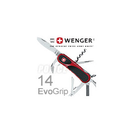 @米勒~* 生活工具舖@ WENGER EvoGrip 14 十四用橡皮表面瑞士刀 (含稅價)