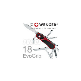 @米勒~* 生活工具舖@ WENGER EvoGrip 18 十五用橡皮表面瑞士刀 (含稅價)