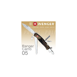 @米勒~* 生活工具舖@ WENGER Ranger Camo 05 十一用騎兵森林狩獵款迷彩瑞士刀 (含稅價)