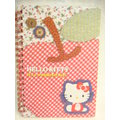Hello Kitty(凱蒂貓) 活頁筆記本/蘋果 日本製 4518731004755