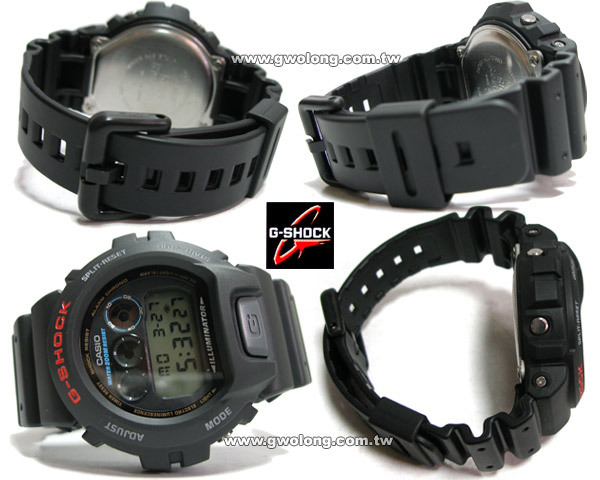 CASIO 卡西歐手錶專賣店DW-6900-1V 男錶經典復刻款塑膠錶帶(DW-6900G黃