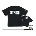 2013 WBC 經典賽 獨家開發 STRIKE ＆ OUT 棒球T恤 野球浪漫【黑色】 YTC002-900