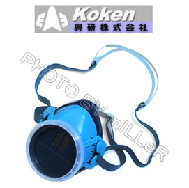 【米勒線上購物】日本原裝進口 KOKEN R-5 單罐半面罩矽膠防毒面具(內未附濾罐)