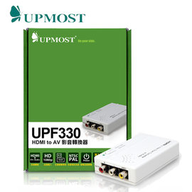 【 大林電子 】 Upmost 登昌恆 UPF330 HDMI to AV 影音轉換器