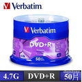 Verbatim 威寶 空白光碟片 AZO 藍鳳凰 16x DVD+R 4.7GB 50片布丁桶X1