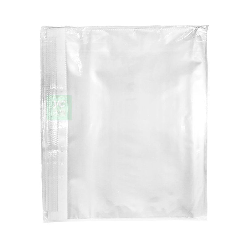 促銷 11孔內頁 11孔內頁袋 透明資料袋（適用A4文件、2.3.4孔夾）台灣製（100入 /包）60包 /箱