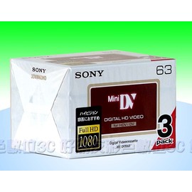 好朋友 SONY Mini DV 3DVM63HD 1包3卷