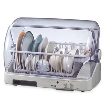 ◤ 溫風乾燥4◢名象桌上型溫風乾燥烘碗機 TT-865 灰色