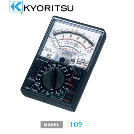 【米勒線上購物】三用電錶 KYORITSU 1109S 指針式三用錶(附攜帶皮套) 日本製
