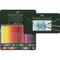 Faber-Castell水性色鉛筆綠色精緻鐵盒裝120色組*117511