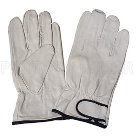 【米勒線上購物】皮手套 氬焊羊皮手套 25cm