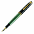 Pelikan百利金Ｍ 800綠桿18k鋼筆
