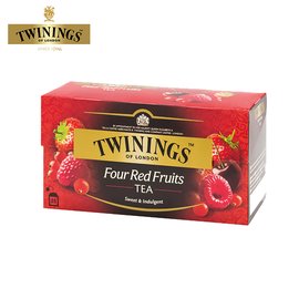 【TWININGS 唐寧】四紅果茶 Four Red Fruits 2gX25入(盒)