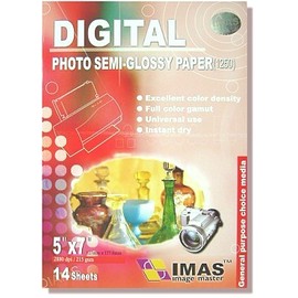 艾瑪仕1250N數位啞光相片紙(5X7經濟包)/盒