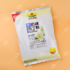 【艾佳】惠昇牛奶布丁粉1KG裝/包