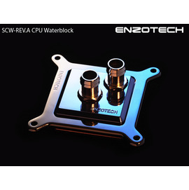 ENZOTECH SCW-Rev.A 紫炫風CPU水冷頭*新款全銅材質