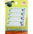 Shaun the Sheep(笑笑羊) 姓名貼布4枚入 日本製 4977576993004