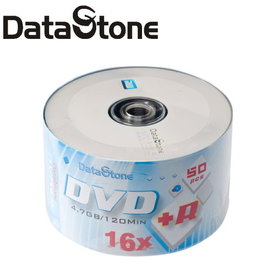 DataStone 空白光碟片 時尚白 A Plus級 DVD+R 16X 4.7GB 50P