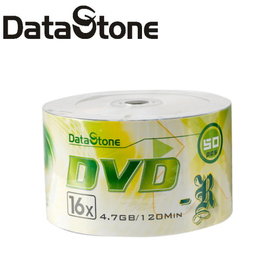 DataStone 空白光碟片 時尚銀 A Plus級 DVD-R 16X 4.7GB 50P