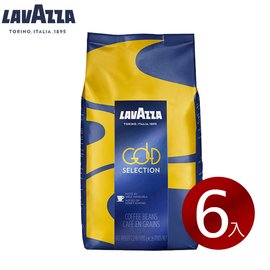 義大利【LAVAZZA】GOLD SELECTION 咖啡豆(1000g) / 一箱6包