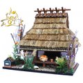日本DIY模型屋(袖珍屋、娃娃屋)材料包-美山茅屋民家#8616