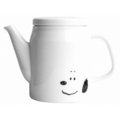 SNOOPY(史努比) 陶瓷茶壺 400ml 日本製 4964412612106