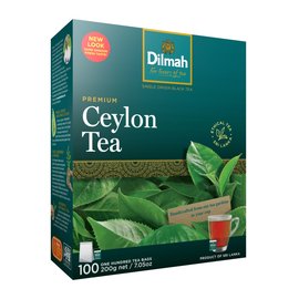錫蘭紅茶Dilmah 斯里蘭卡第一品牌 帝瑪100%錫蘭小紅茶包 2g*100入/盒