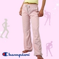 champion 長褲【 f 4 粉紅色】˙版型顯瘦超優˙褲腳有束繩 棉質