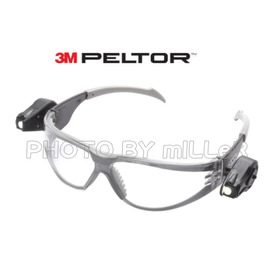 【米勒線上購物】3M PELTOR LED 安全眼鏡 100%抗UV 夜間工作 閱讀皆適用