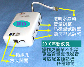 景陽電信 電話助聽聲音放大器 也是手機聲音放大器 一般人和重聽障者的電話輔助聽器 Pchome商店街 台灣no 1 網路開店平台