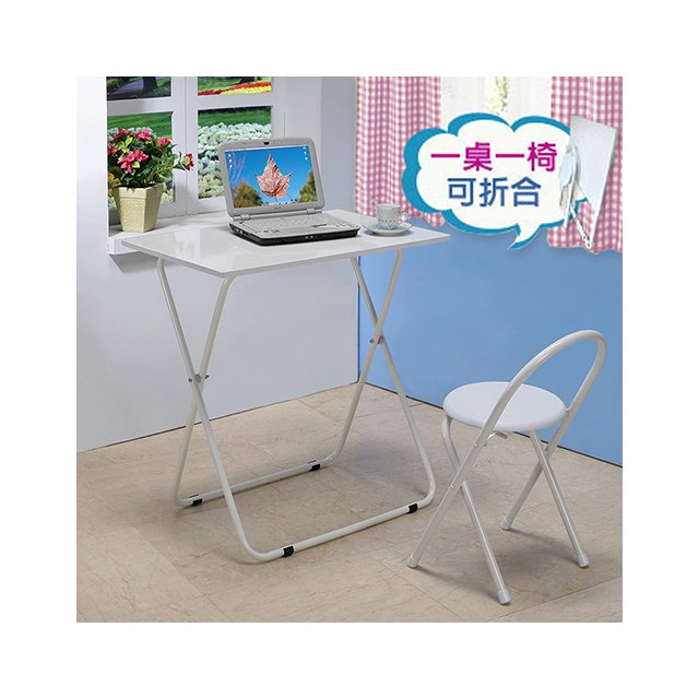 《C&amp;B》生活家和風摺疊桌椅組(一桌 + 一椅)